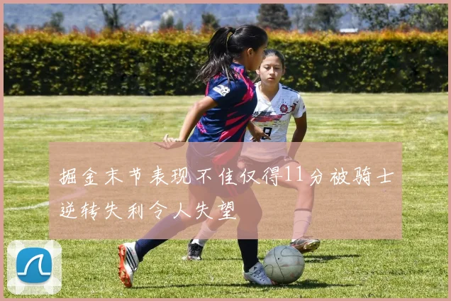掘金末节表现不佳仅得11分被骑士逆转失利令人失望
